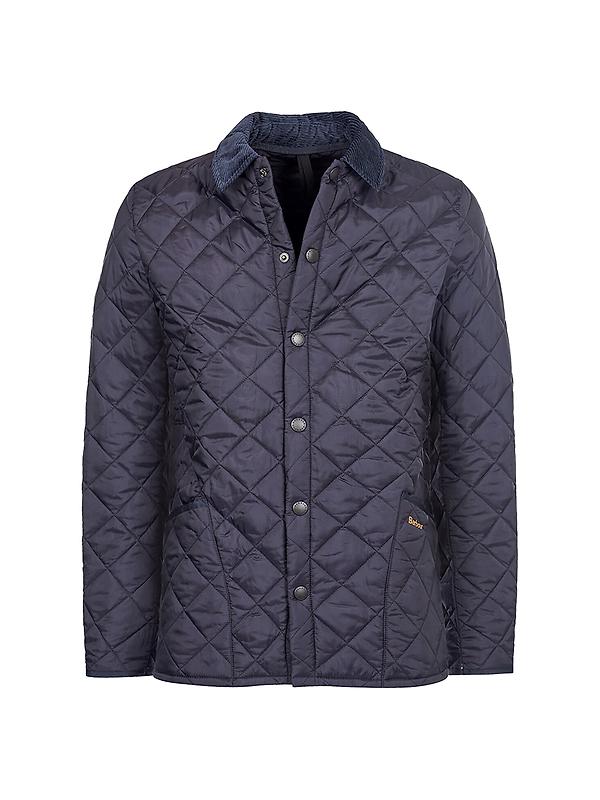 Barbour Men's Heritage Liddesdale Quilted Jacket - Navy Image 1