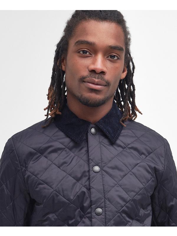 Barbour Men's Heritage Liddesdale Quilted Jacket - Navy Image 5