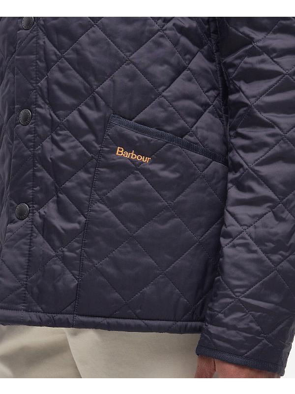 Barbour Men's Heritage Liddesdale Quilted Jacket - Navy Image 6