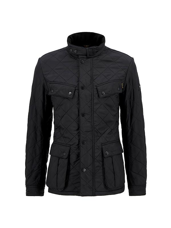 Barbour International Men's Ariel Polarquilt Jacket - Black Image 1