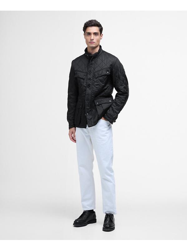 Barbour International Men's Ariel Polarquilt Jacket - Black Image 3