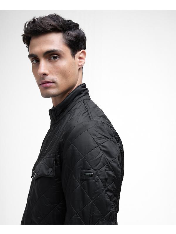 Barbour International Men's Ariel Polarquilt Jacket - Black Image 5