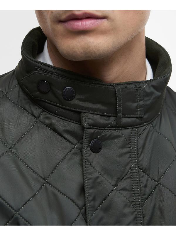Barbour International Men's Ariel Polarquilt Jacket - Sage Image 6