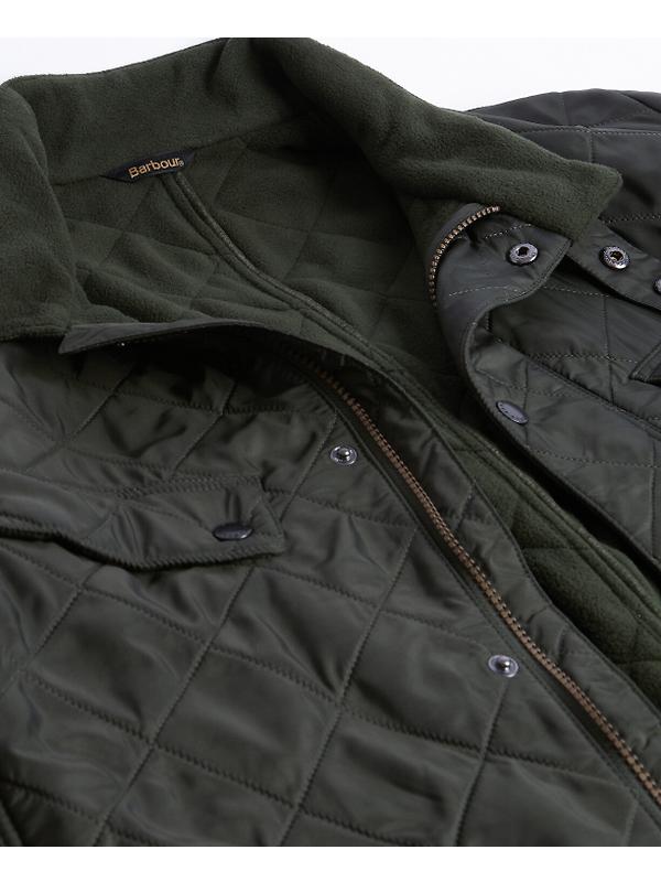 Barbour International Men's Ariel Polarquilt Jacket - Sage Image 9