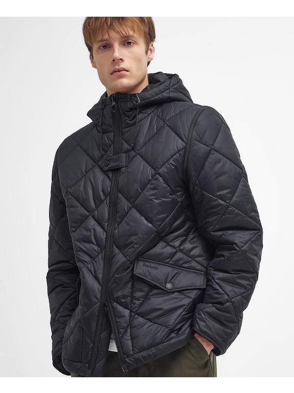 Barbour Men's Re-Engineered Endurance Quilted Jacket - Black Image 2