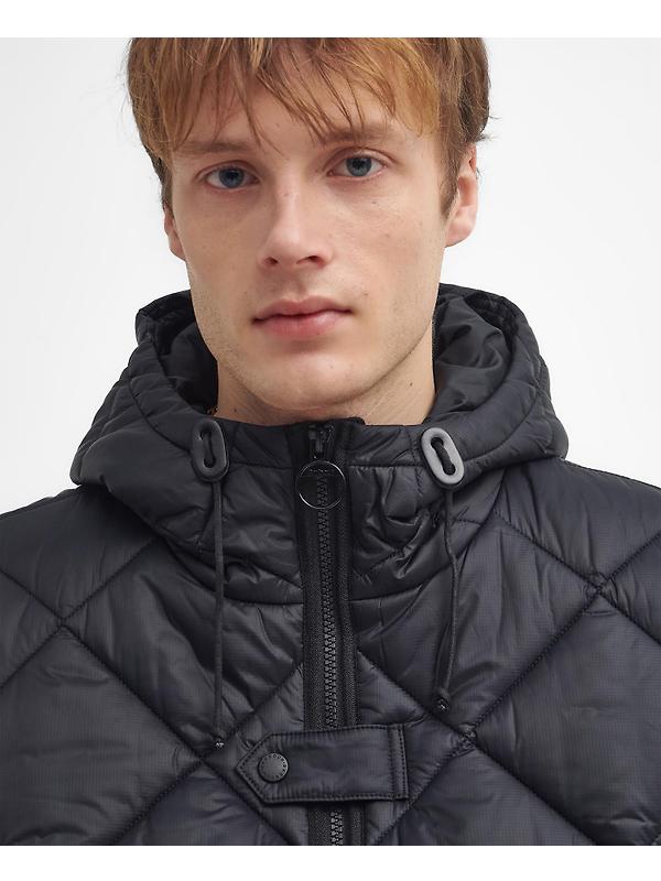 Barbour Men's Re-Engineered Endurance Quilted Jacket - Black Image 6