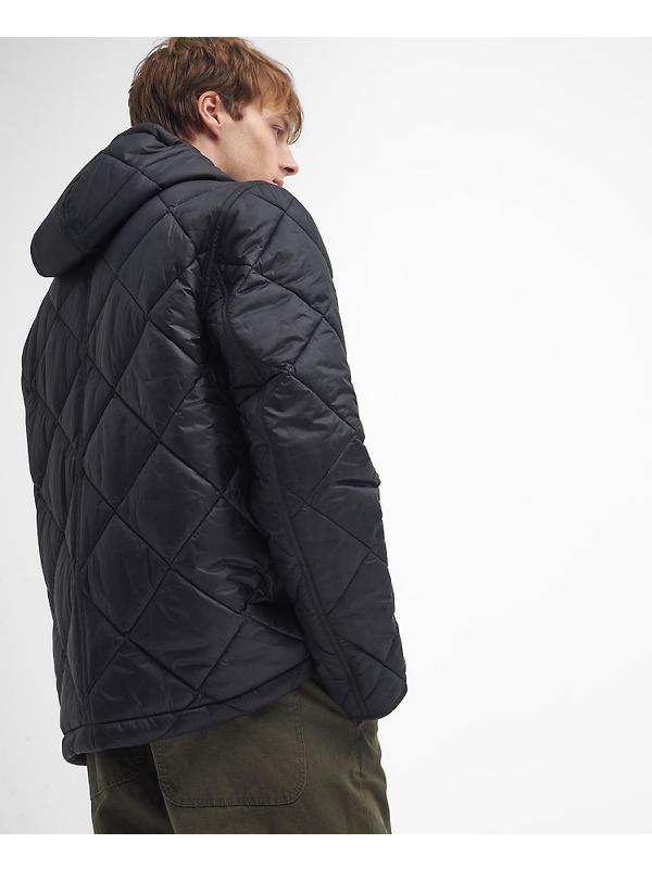 Barbour Men's Re-Engineered Endurance Quilted Jacket - Black Image 7