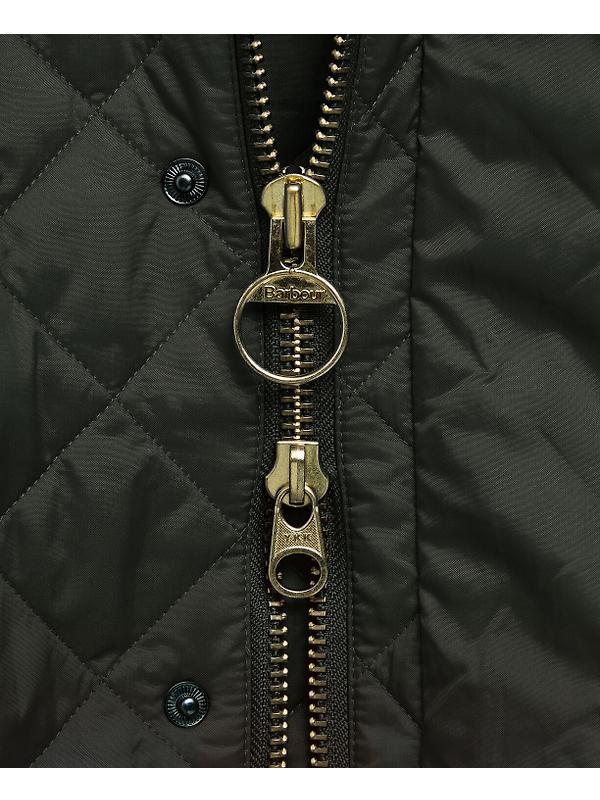 Barbour Men's OS Transport Quilted Jacket - Sage Image 13