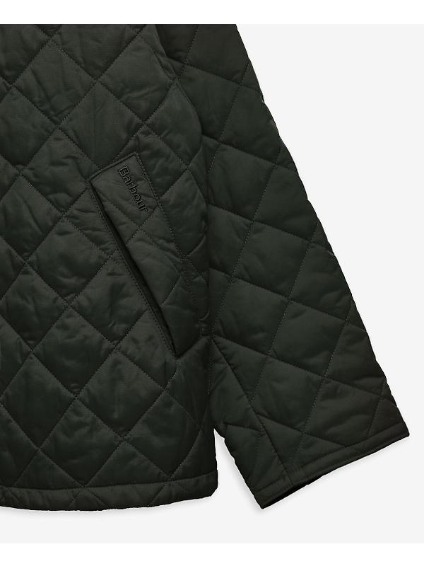 Barbour Men's OS Transport Quilted Jacket - Sage Image 15