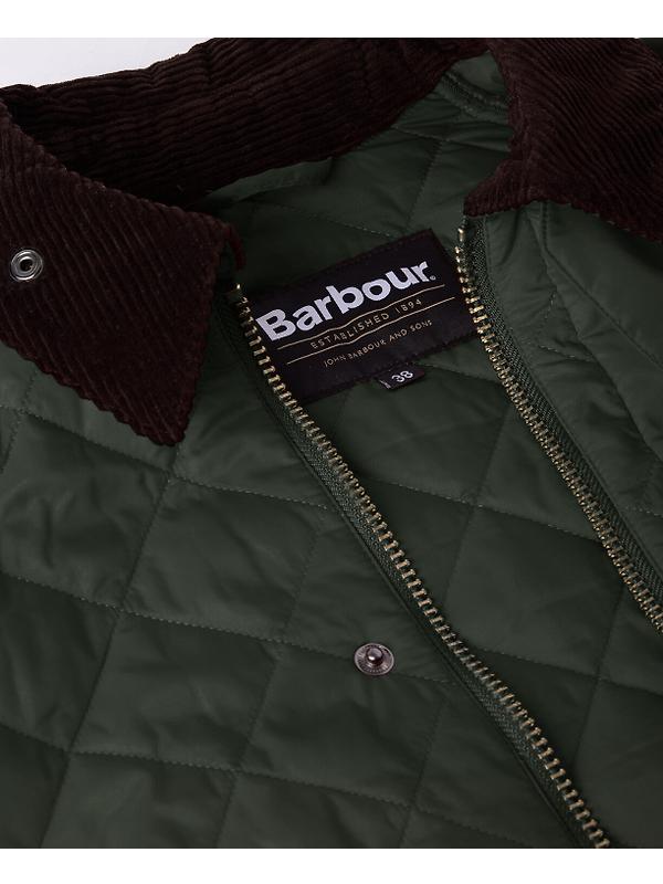 Barbour Men's OS Transport Quilted Jacket - Sage Image 17