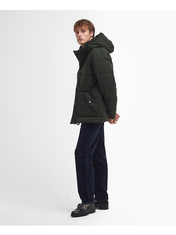 Barbour Men's Brampton Puffer Jacket - Sage Image 6