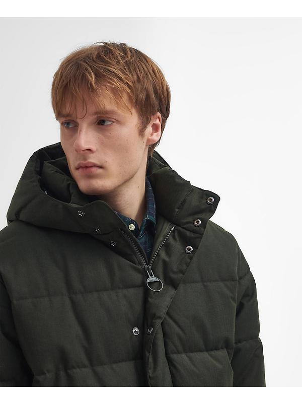 Barbour Men's Brampton Puffer Jacket - Sage Image 7