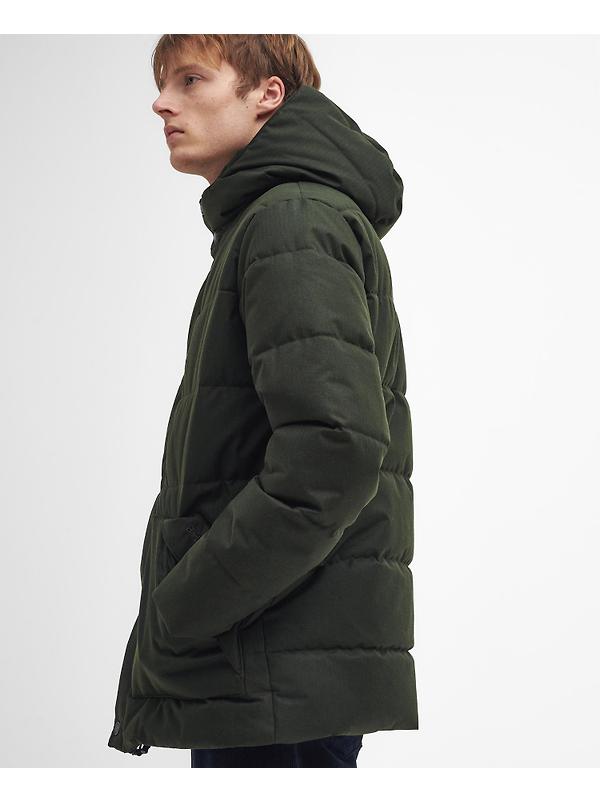 Barbour Men's Brampton Puffer Jacket - Sage Image 5