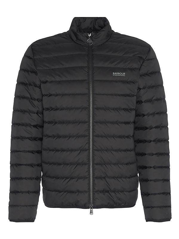Barbour International Men's Ledley Quilted Jacket - Black Image 1