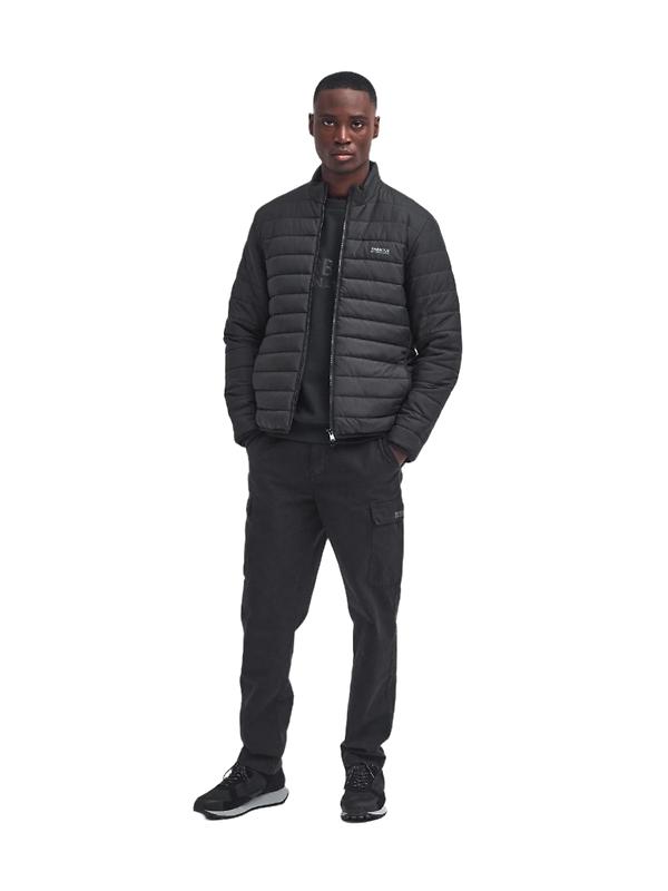 Barbour International Men's Ledley Quilted Jacket - Black Image 4