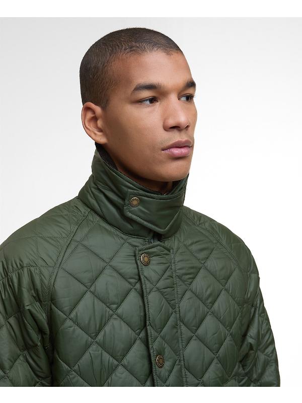 Barbour Men's Essential Bedale Quilted Jacket - Sage Image 5