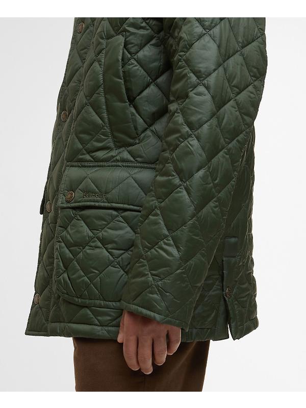 Barbour Men's Essential Bedale Quilted Jacket - Sage Image 7
