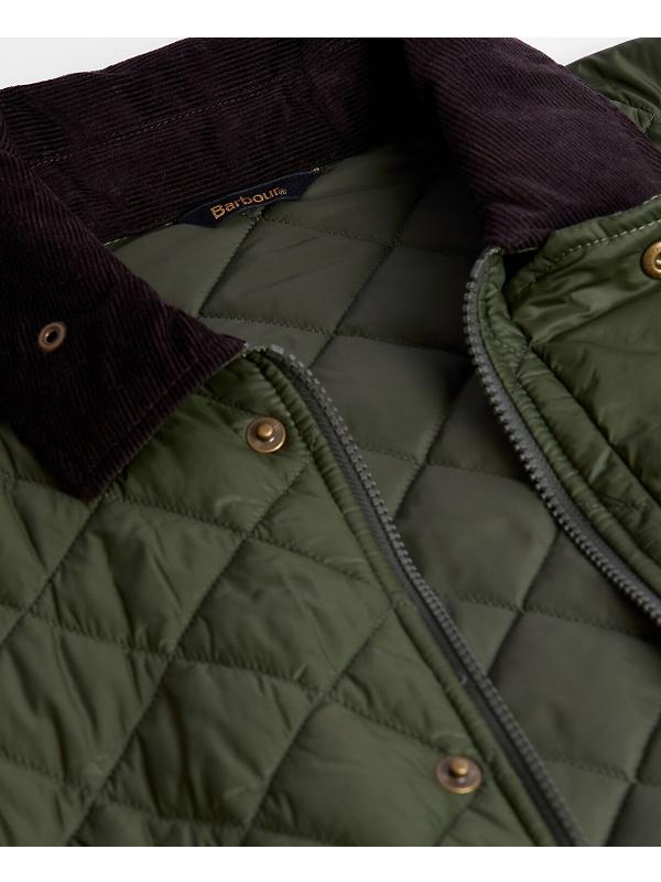 Barbour Men's Essential Bedale Quilted Jacket - Sage Image 8