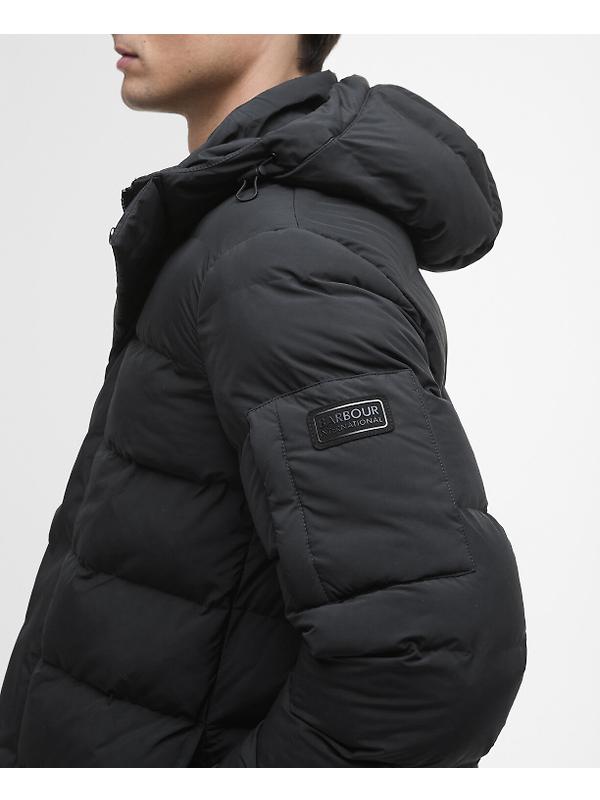 Barbour International Men's Daleson Puffer Jacket - Black Image 6