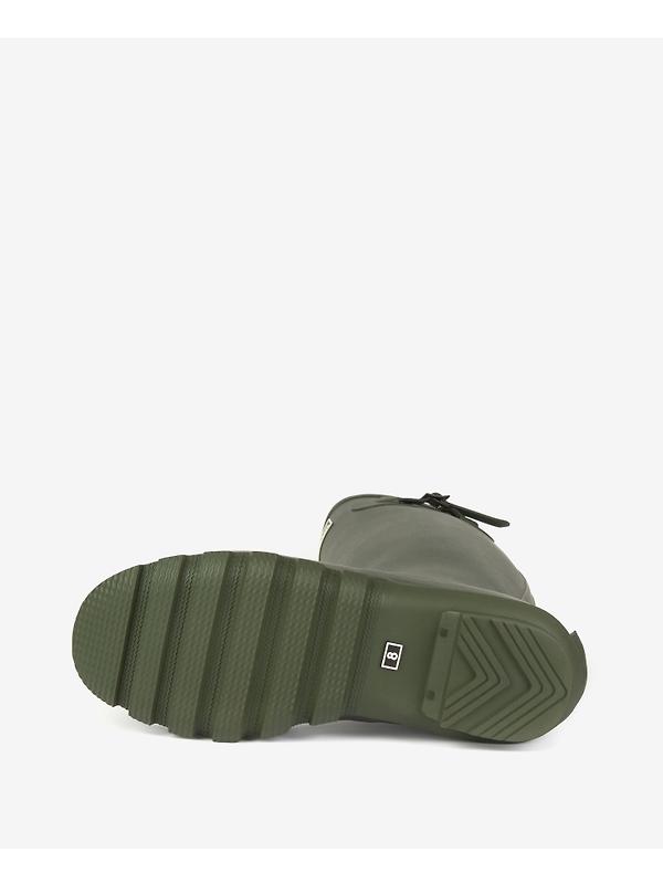 Barbour Men's Bede Tall Wellingtons - Olive Image 5