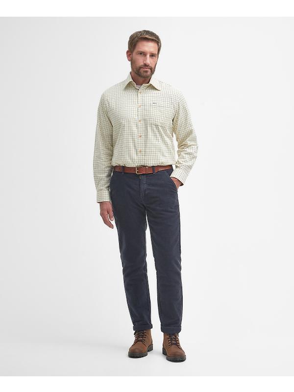 Barbour Men's Field Tattersall Shirt - Green/Brown Image 2