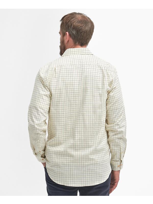 Barbour Men's Field Tattersall Shirt - Green/Brown Image 4