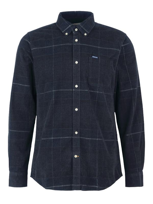 Barbour Men's Blair Tailored Shirt - Black/Slate Product Image