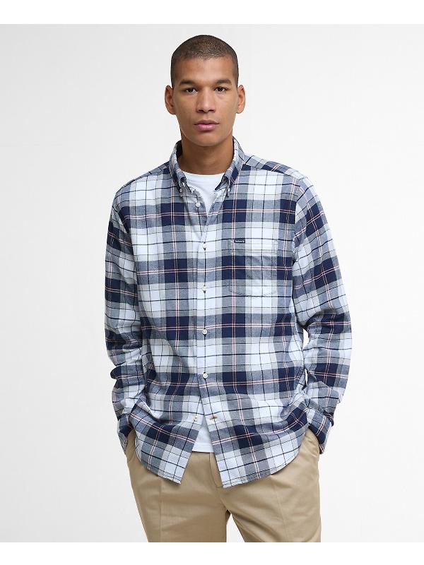 Barbour Men's Fortrose Tailored Tartan Shirt - Riverstone Image 2