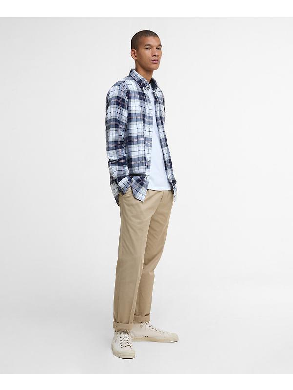 Barbour Men's Fortrose Tailored Tartan Shirt - Riverstone Image 3