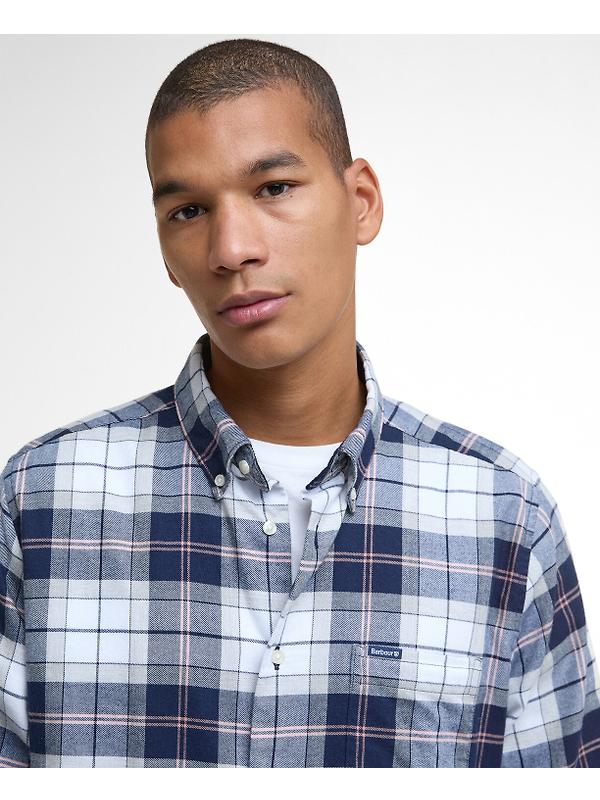 Barbour Men's Fortrose Tailored Tartan Shirt - Riverstone Image 5