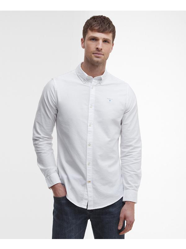 Barbour Men's Oxtown Tailored Striped Shirt - White Image 2