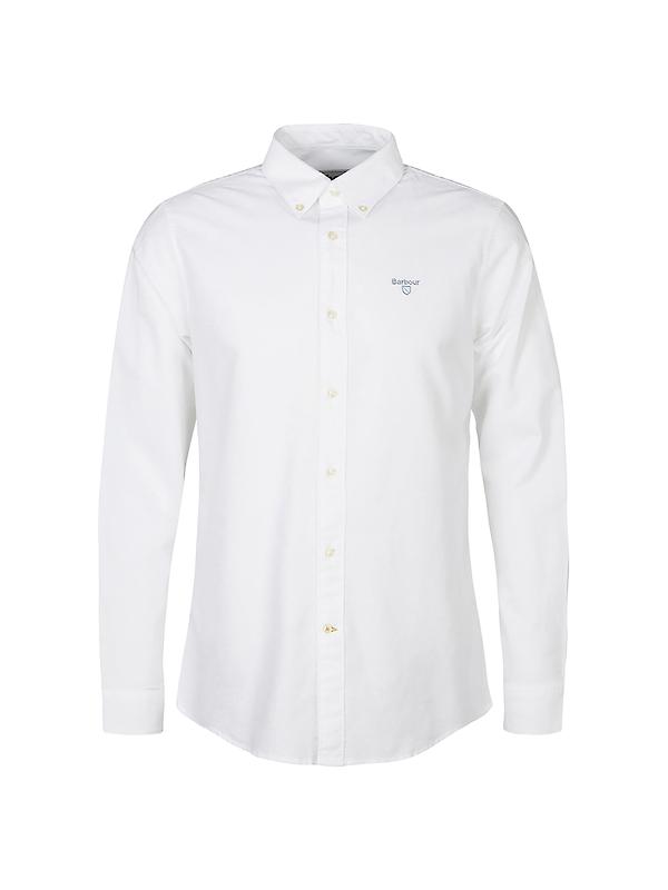 Barbour Men's Oxtown Tailored Striped Shirt - White Image 1
