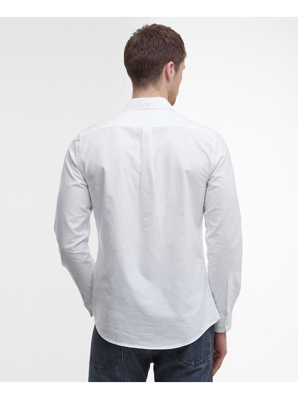 Barbour Men's Oxtown Tailored Striped Shirt - White Image 4