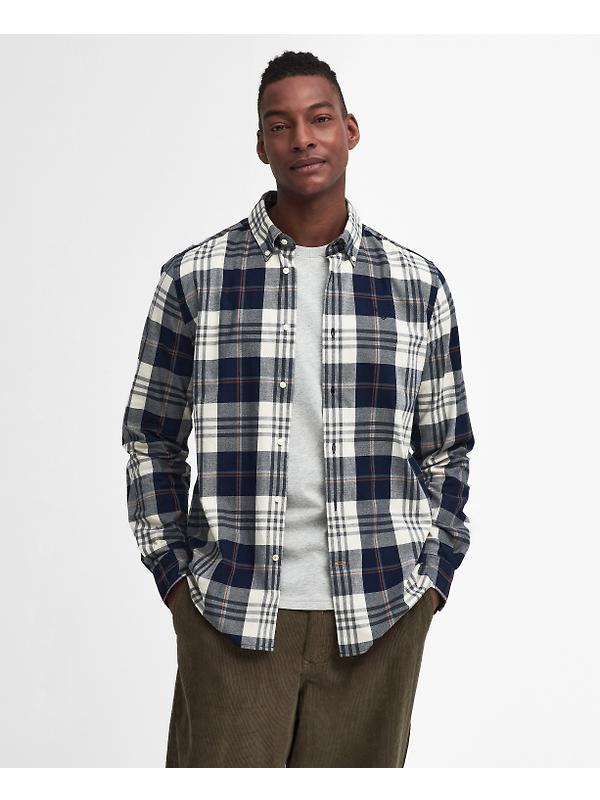 Barbour Men's Edgar Tailored Shirt - Navy Image 3