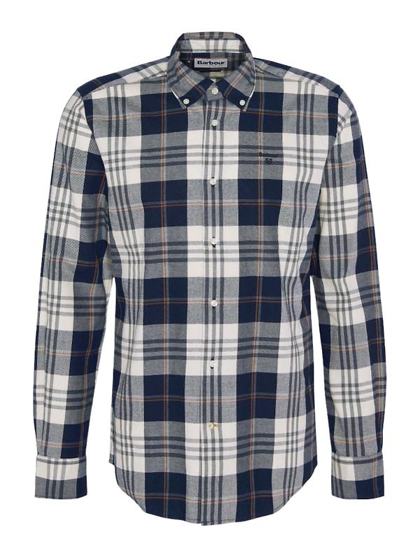 Barbour Men's Edgar Tailored Shirt - Navy Image 1