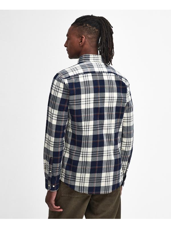 Barbour Men's Edgar Tailored Shirt - Navy Image 4