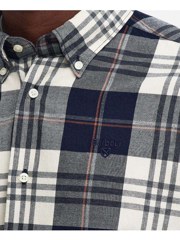 Barbour Men's Edgar Tailored Shirt - Navy Image 6