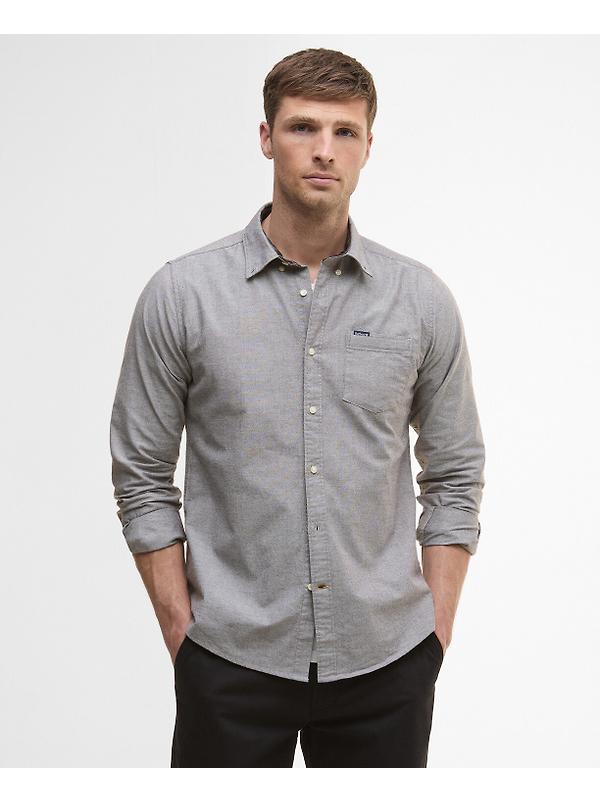 Barbour Men's Marsden Tailored Oxford Shirt - Dark Oak Image 2