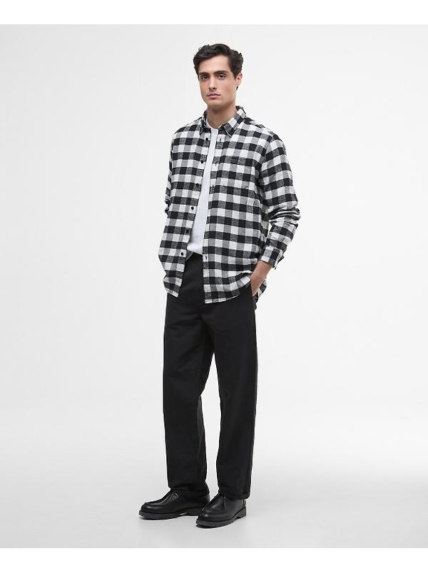 Barbour International Men's Blackstreak Check Shirt - Black Image 3