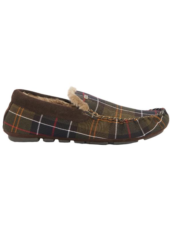 Barbour Men's Monty Slippers - Recycled Classic Tartan Image 1