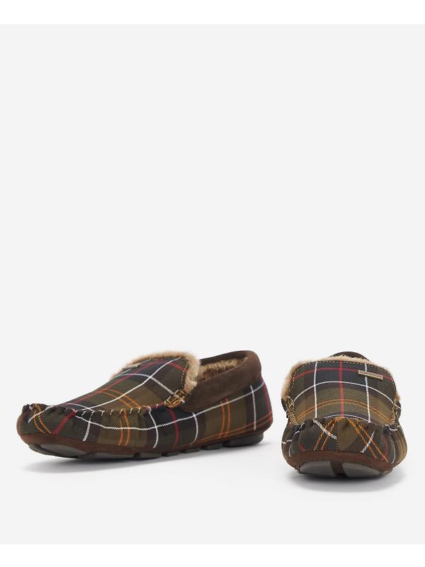 Barbour Men's Monty Slippers - Recycled Classic Tartan Image 4