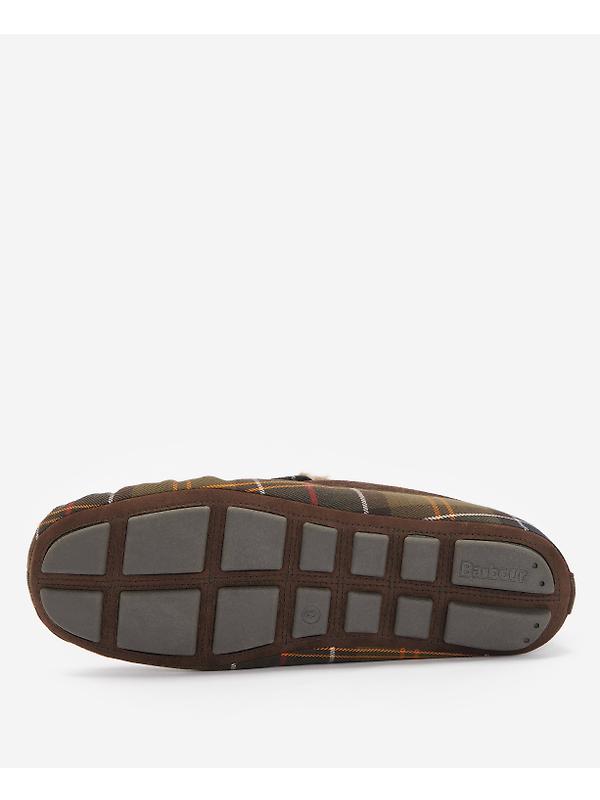 Barbour Men's Monty Slippers - Recycled Classic Tartan Image 5