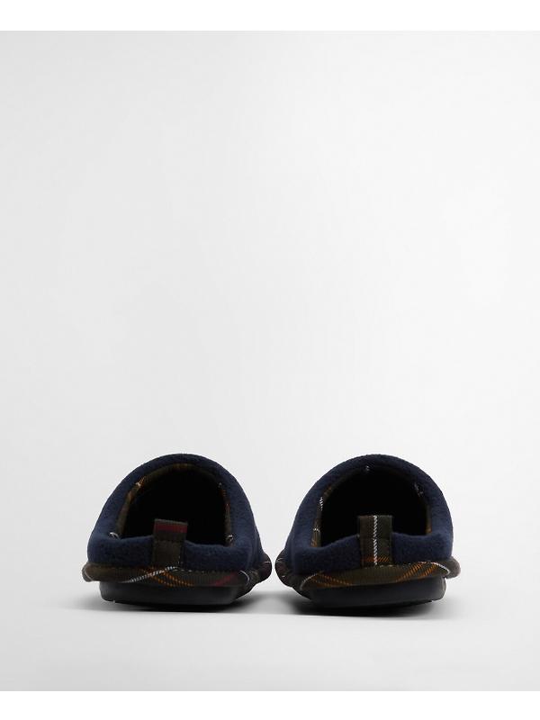 Barbour Men's Hexham Slippers - Navy Image 4