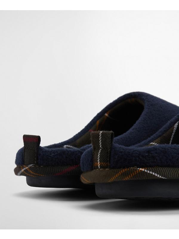 Barbour Men's Hexham Slippers - Navy Image 5
