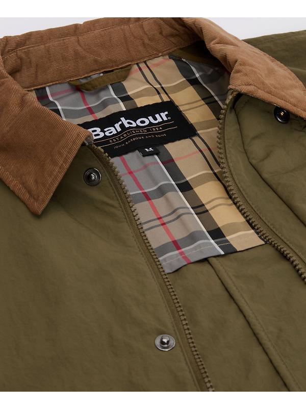 Barbour Men's Ashby Showerproof Jacket - Beech Image 8