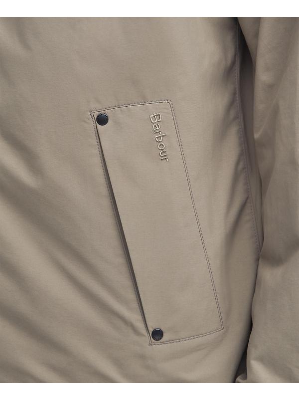 Barbour Men's Kirkhill Showerproof Jacket - Concrete Image 7