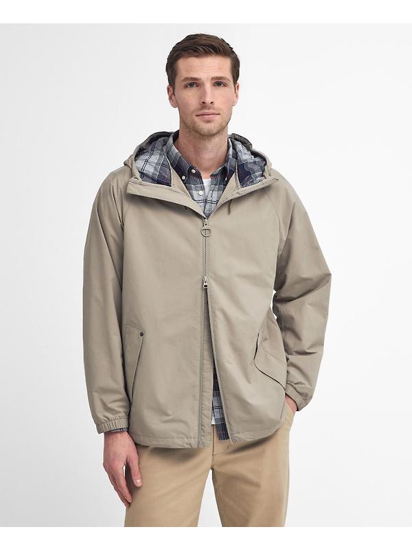 Barbour Men's Kirkhill Showerproof Jacket - Concrete Image 2