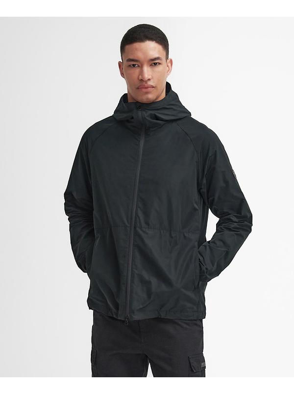 Barbour International Men's Peckett Showerproof Jacket - Black Image 2