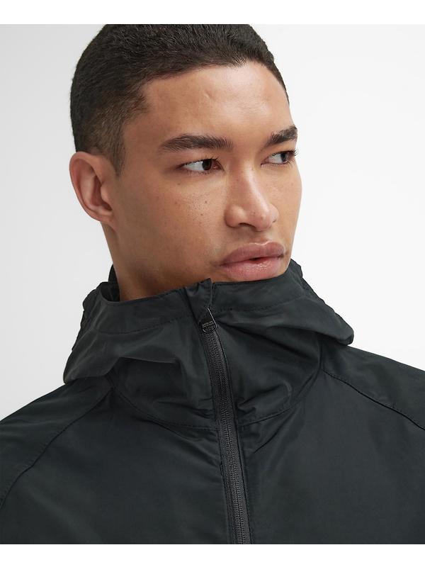 Barbour International Men's Peckett Showerproof Jacket - Black Image 6