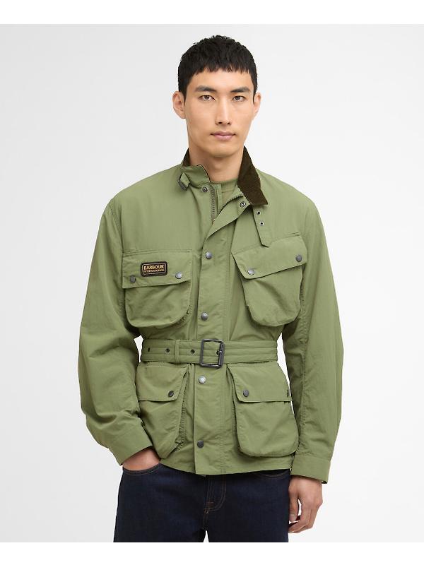 Barbour International Men's Contemporary A7 Showerproof Jacket - Burnt Olive Image 2